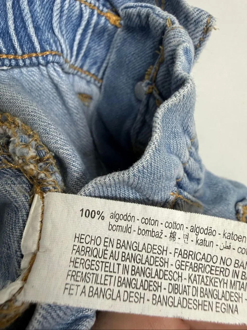 Zara light wash